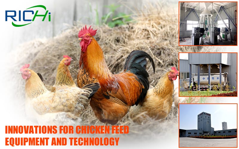 animal feed processing plant with broiler\