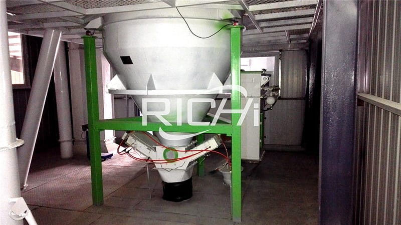 20t/h large capacity poultry fish livestock cattle feed production line price