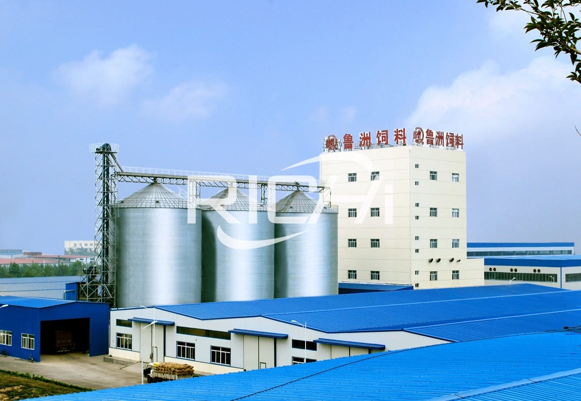 40TPH livestock feed pellet manufacturing plant for animal feed